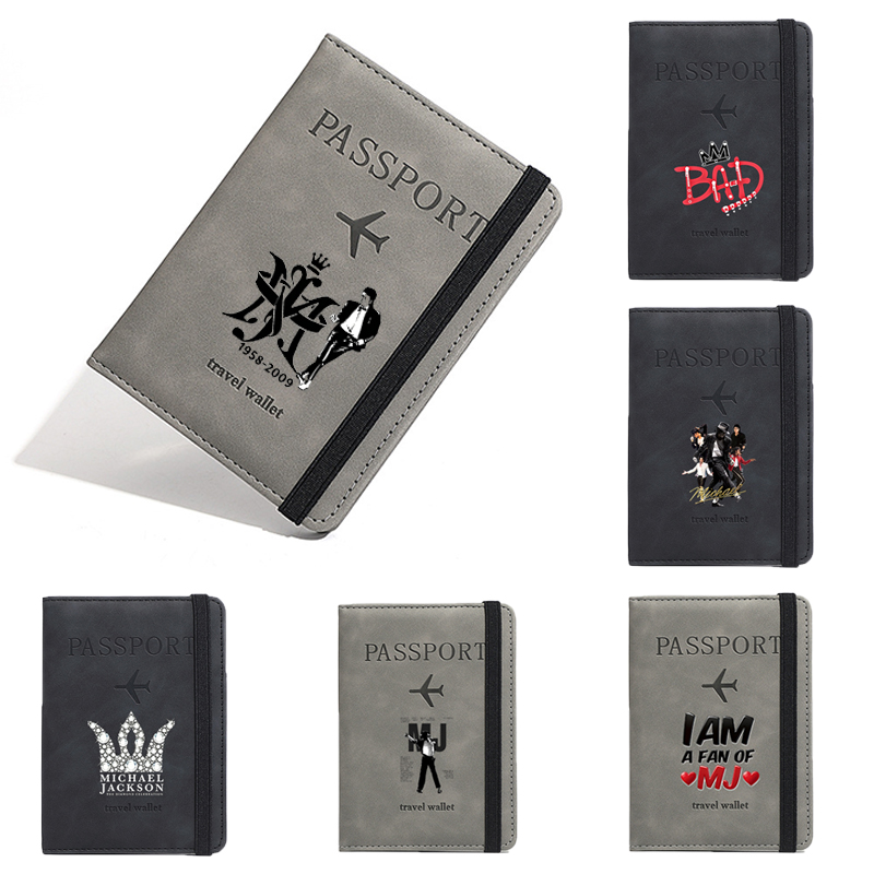 Travel Organizer Men - Porta Passaporto RFID Michael Jackson per