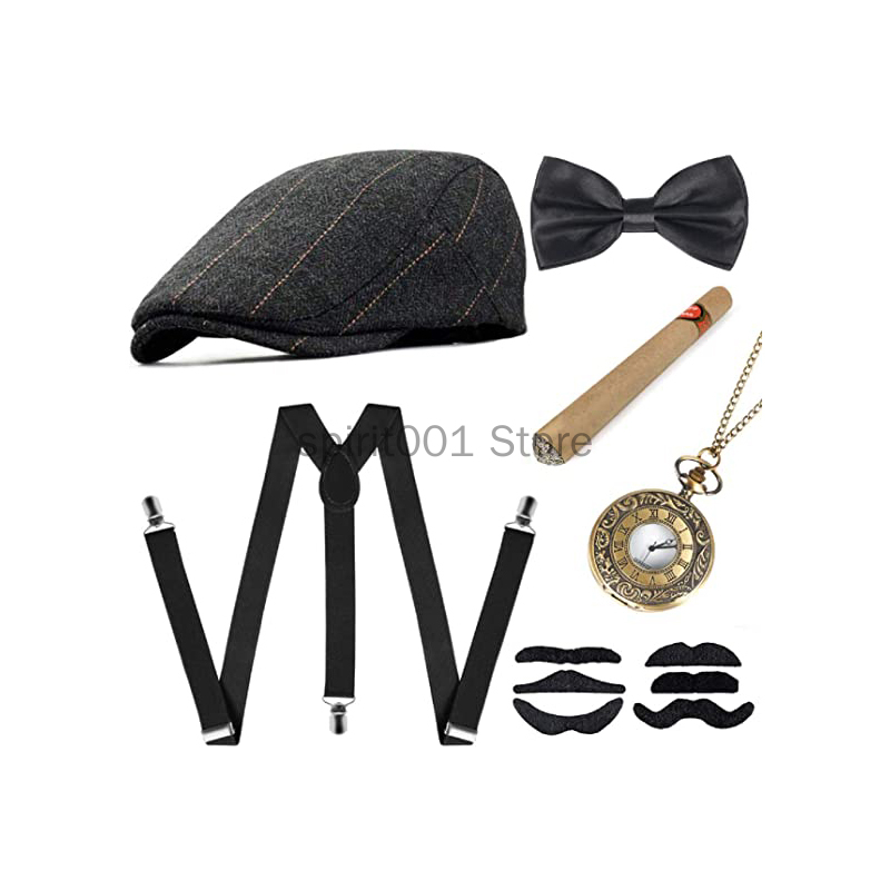 Men'S Accessories In The 1920S - New Party Adult Boys Accessorio 1920S